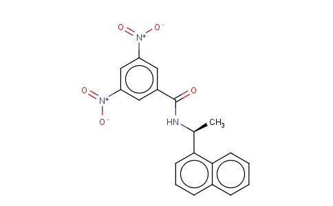 (S)-(+)-N-[1-(1-NAPHTHYL)ETHYL]-3,5-DINITROBENZAMIDE